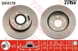 Disc frana JEEP GRAND CHEROKEE II (WJ, WG) (1998 - 2005) TRW DF4170