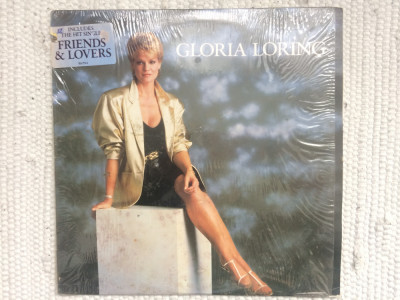 gloria loring 1986 album disc vinyl lp muzica pop soft atlantic records USA VG+ foto