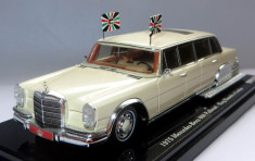 TSM Mercedes 600 Pullman King Hussein of Jordan 1975 1:43 foto