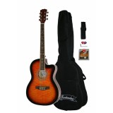 Chitara electro acustica Western Santander WS 55 4EQ acordor integrat sunburst - SECOND HAND