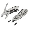 Multitool Bicicleta/Moto Otel Inoxidabil, Cleste, Surubelnite, Cutit, Cheie Reglabila, Compact + Husa