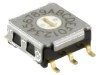 &Icirc;ntrerupător codificare HEX/BCD Poz: 16 SMT Rizol 100M&Omega;
