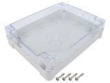 Carcasă Universală 190x240x60mm cu Bucșă din Alamă, KRADEX