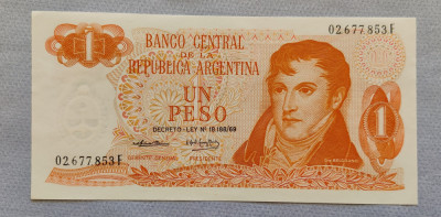 Argentina - 1 Peso ND (1970-1973) foto