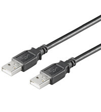 Cablu USB 2.0 A tata - A tata 1.8m Goobay foto