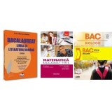 Pachet Bacalaureat 2026. Limba si literatura romana, Matematica M1 Teste si Biologie. Notiuni teoretice si teste pentru clasele 11-12 - Mariana Badea,