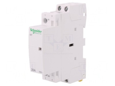Contactor 2-Poli 25A 220-240V NO IP20 foto