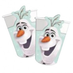 Pahare de hartie pentru petrecere Olaf Frozen foto