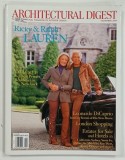 ARCHITECTURAL DIGEST , THE INTERNATIONAL MAGAZINE OF INTERIOR DESIGN ,: RICKY and RALPH LAUREN , NOVEMBER 2004