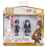 Set 2 figurine Harry Potter - Harry Potter si Cho Chang, 7.5 cm, Spin Master