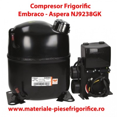 Compresor frigorific Embraco - Aspera NJ9238GK | NJ 9238 GK | R404A/R507 foto