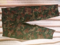 Pantaloni barbati xxl imprimeu camuflaj foto