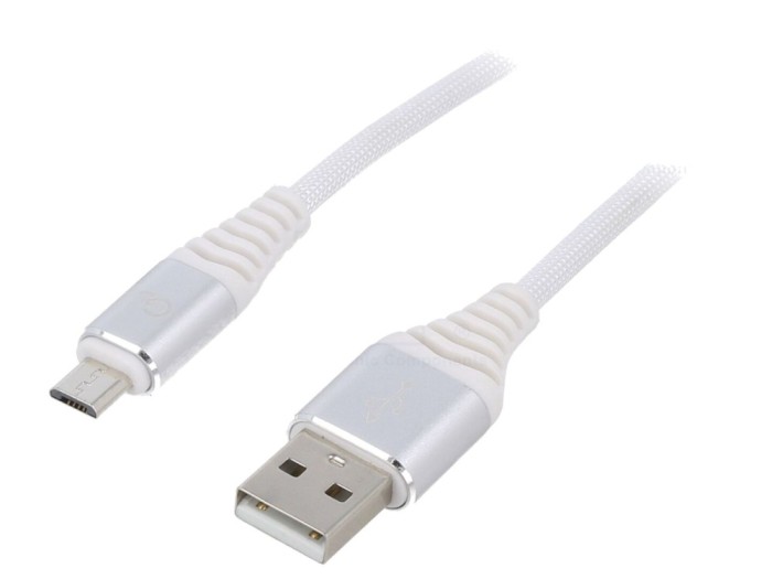 Cablu USB 2.0 A-Micro B Aurit 1m