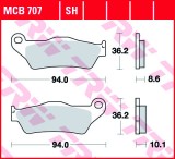 Set placute frana spate TRW MCB707 - BMW R 850 - R 850 R ABS (97-07) - R 1100 (93-05) - R 1150 GS (99-06) - K/R 1200 R (00-15)