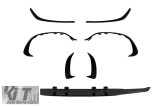 Pachet Aero tip A45S potrivit pentru Mercedes Clasa A W177 dupa 2018 cu pachetul A45 A Design, lac negru Performance AutoTuning