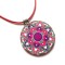 colier lemn mandala 47041