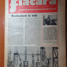 flacara 28 iulie 1977-art. si foto jurilovca si orasul carei,cenaclul flacara