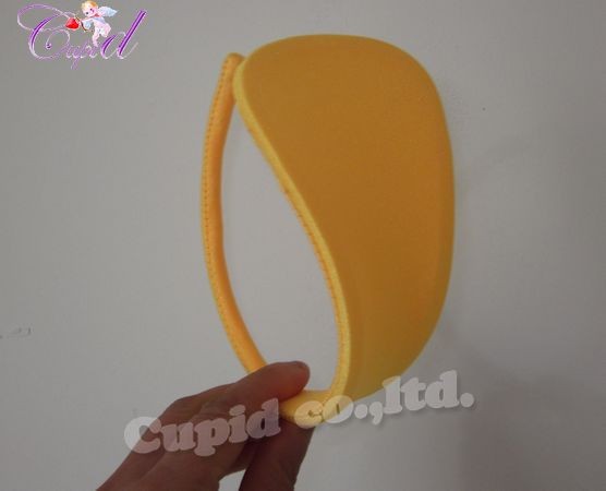 GS286-9 Chilot invizibil c-string simplu galben