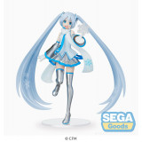 Hatsune Miku Luminasta PVC Statue Snow Miku Sky Town Ver. 22 cm