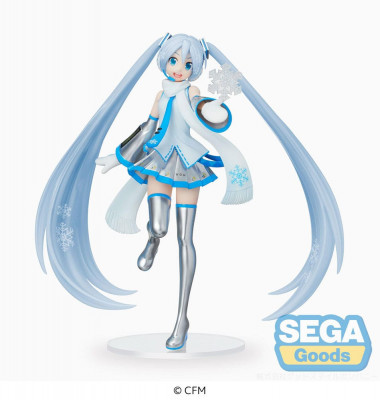 Hatsune Miku Luminasta PVC Statue Snow Miku Sky Town Ver. 22 cm foto