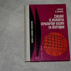 Calculul si alcatuirea structurilor etajate cu diafragme - I. Brinzan - 1976