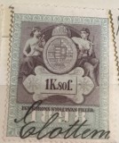Timbre Austroungaria 1898 1 koroana