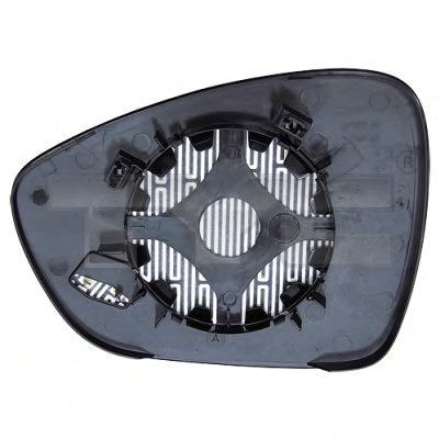 Sticla oglinda, oglinda retrovizoare exterioara CITROEN C3 II (2009 - 2016) TYC 305-0153-1 foto