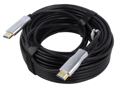 Cablu HDMI Optic 20m HDCP 2.2 HDMI 2.0 foto