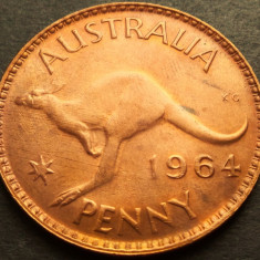 Moneda PENNY - AUSTRALIA, anul 1964 * cod 2997 = UNC