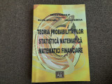 Teoria probabilitatilor Statistica matematica, Matematici financiare A FILIP