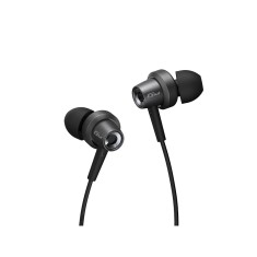 CASTI Edifier, cu fir, intraauriculare - butoni, pt smartphone, microfon pe fir, control-2 butoane, conectare prin USB-C, negru, &quot;GM260-PLUS-BK&quot;, (tim