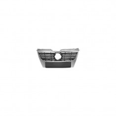 Grila radiator VW Passat, Sedan+Combi (B6 (3C)), 01.2005-07.2010, negru, 3C0853651AHPWF, 955505-1, cu ornament cromat, cu diametru emblema de 150 mm,