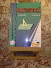Dana Radu - Matematica manual pentru clasa a VIII a &amp;quot;1598&amp;quot; foto