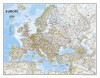 National Geographic: Europe Classic Wall Map (30.5 X 23.75 Inches)