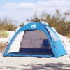 Gossi cort camping 2 persoane albastru azur impermeabil setare rapida