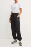 adidas Originals pantaloni de trening din bumbac Essential culoarea negru, uni, IW0952