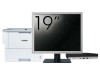 Pachet Calculator Second Hand HP ProDesk 600 G3 Mini PC, Intel Core i5-6500T 2.50GHz, 8GB DDR4, 256GB SSD + Monitor 19&amp;quot; &amp; Imprimanta Brother HL-L