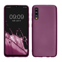 Husa Kwmobile pentru Samsung Galaxy A50, Mov, Silicon, KWM000009TA012C