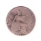 Moneda Anglia 1/2 / half penny 1907, uzata, curata