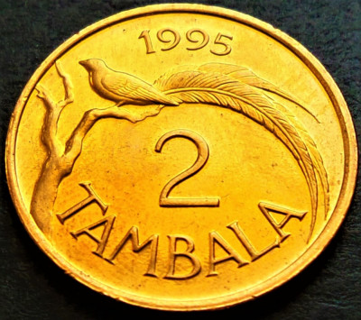 Moneda exotica 2 TAMBALA - Republica MALAWI, anul 1995 * cod 5077 B = UNC foto