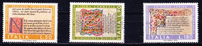 TSV$ - 1972 MICHEL 1377-1379 ITALIA MNH/** LUX foto