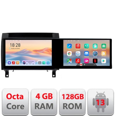 Navigatie Mercedes SLK 2004-2011 Kit-SLK Edotec 2 ecrane 8 core 4+128 21.6 inch Incell android Wifi 5Ghz gps internet CarStore Technology foto