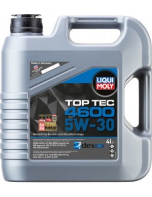 Ulei de motor Liqui Moly Top Tec 4600 5W30, 4L foto