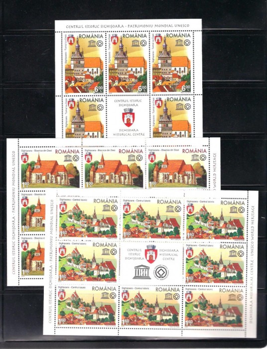 ROMANIA 2009 - SIGHISOARA, MINICOLI, MNH - LP 1838c