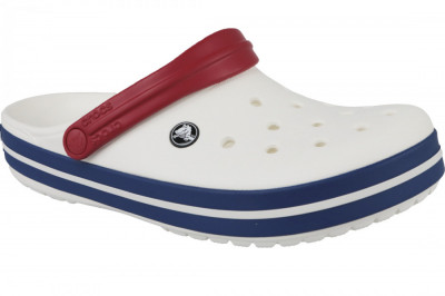 Papuci flip-flop Crocs Crocband 11016-11I alb foto