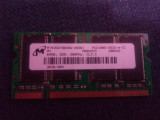 Memorie Laptop 64mb Ddr1 MT, DDR, Micron