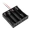 Carcasa suport 4x 18650 soclu cu fire terminale 10cm