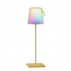 Lampa de masa LED cu atingere si schimbarea culorii, Dolly White RGBW, 5,5 W : Culoare - galben