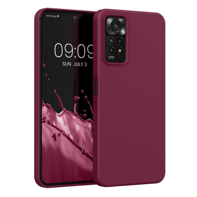 Husa Kwmobile pentru Xiaomi Redmi Note 11 Pro/Redmi Note 11 Pro 5G, Silicon, Violet, 57373.190 foto