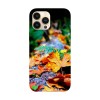 Husa compatibila cu Apple iPhone 14 Plus model Colorful leaves, Silicon, TPU, Viceversa, Transparent, Carcasa